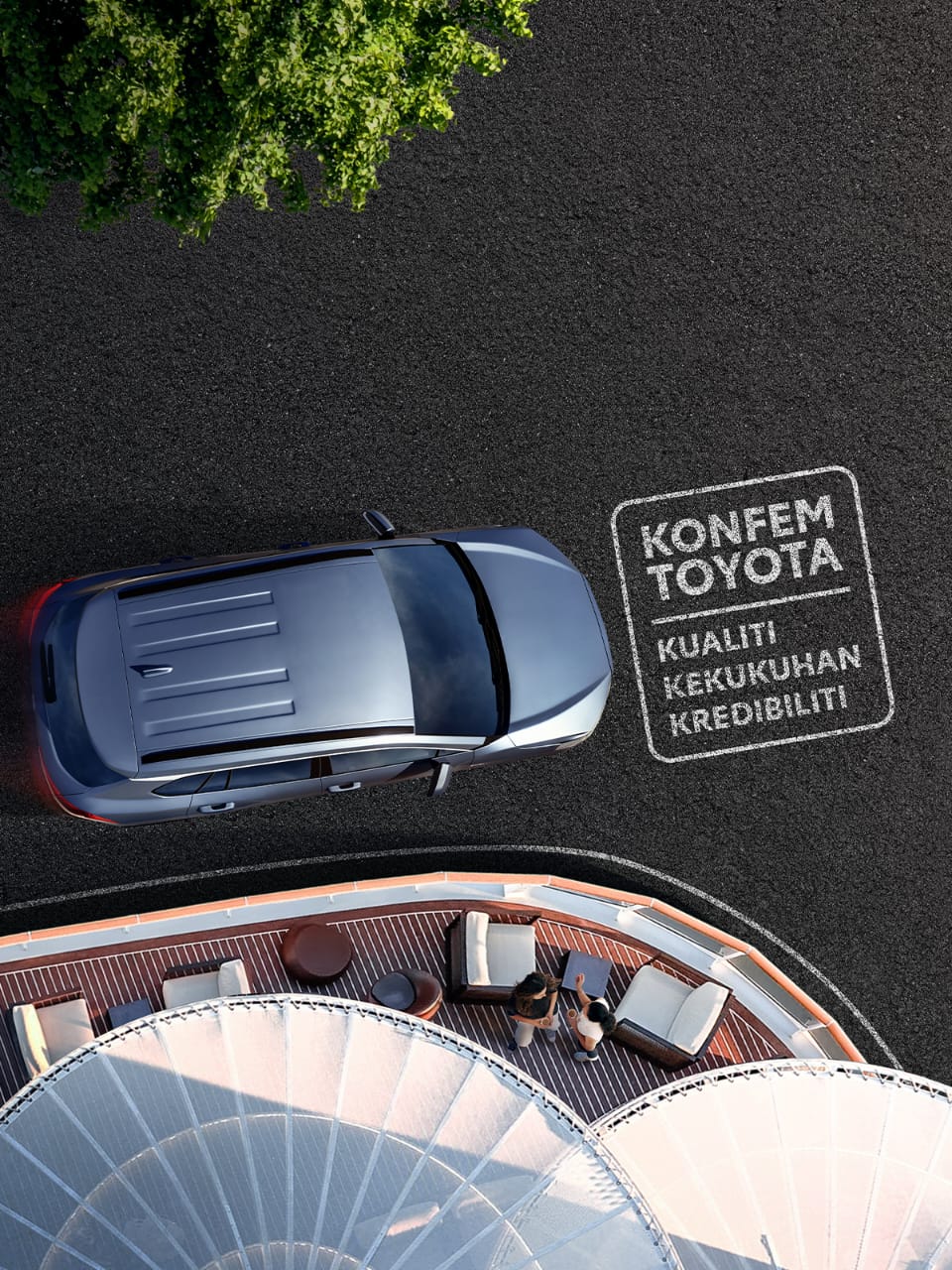 TOYOTA SUV SERIES Life’s all about stepping up and showing up where and when it matters. And it all starts when you step into a Toyota SUV.